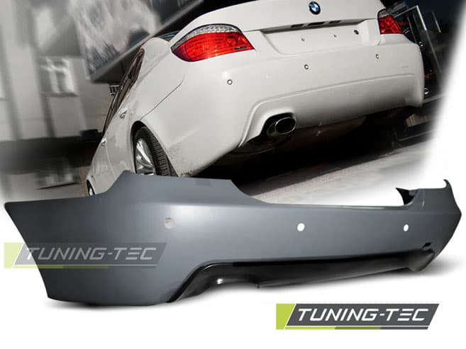 Zadný nárazník BMW E60 08-10 Sport PDC – náhľad 2