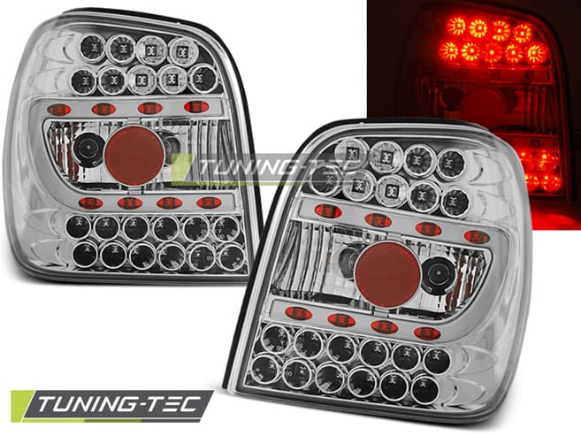 Zadné svetlá na VW Polo 6N 94-99 LED Chrome