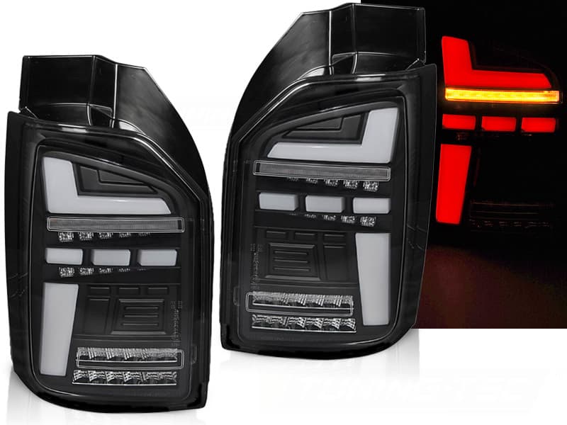 Zadné svetlá VW T6 Bulb Dynamic Black