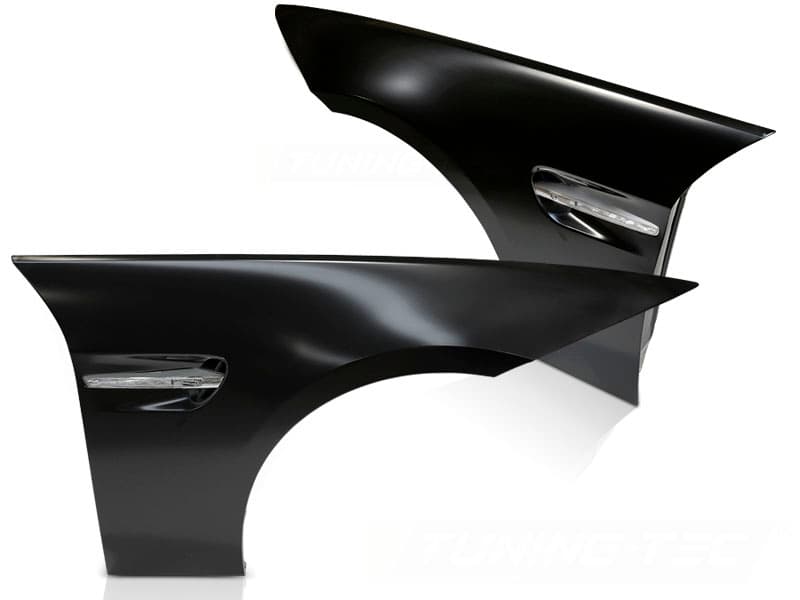Blatníky BMW E90 E91 05-11 Sport Style s LED