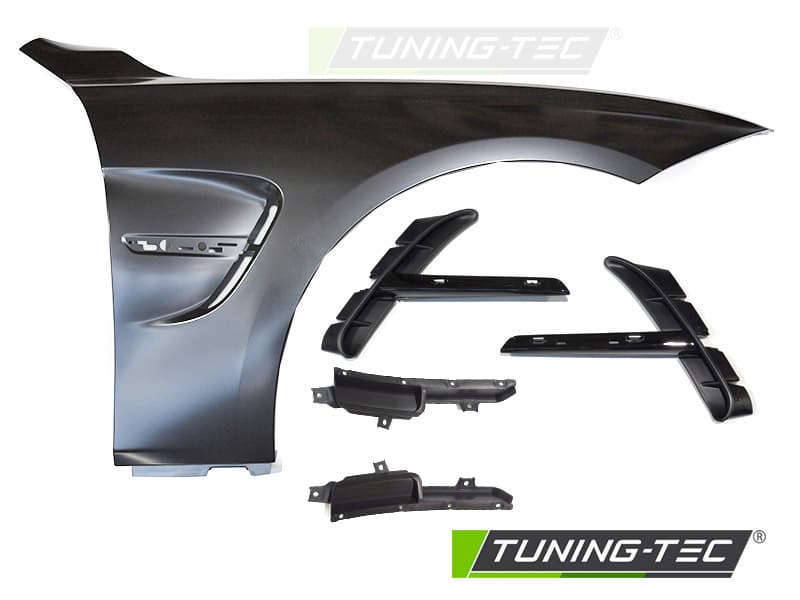 Blatníky BMW F32 F33 F36 13-20 Sport Style s bočným prieduchom Black – náhľad 3