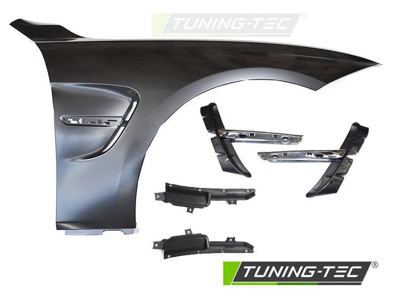 Blatníky BMW F32 F33 F36 13-20 Sport Style s bočným prieduchom Chrome – náhľad 3