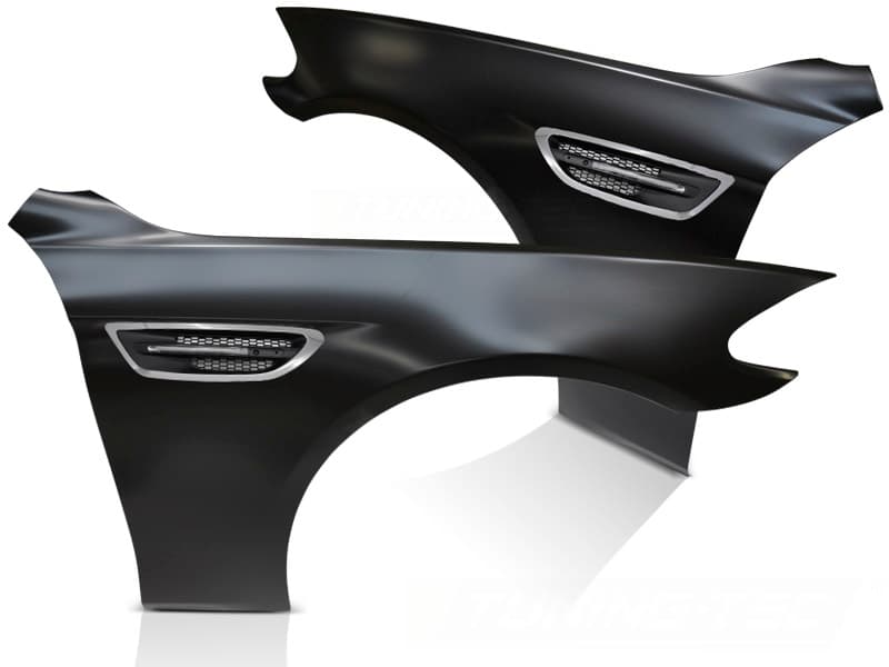 Blatníky BMW F10 F11 10-16 Sport Style s bočným prieduchom Chrome