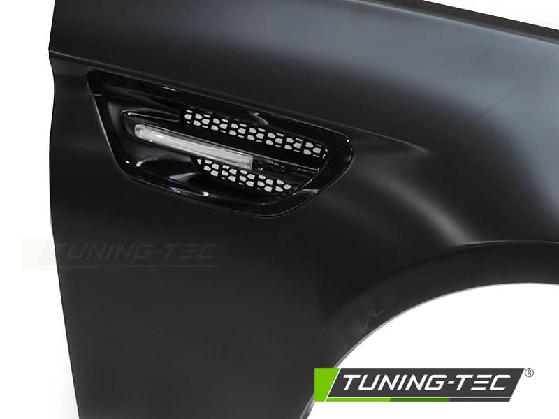 Blatníky BMW 5er F10 F11 10-16 Sport Style s bočným vetraním Black – náhľad 3