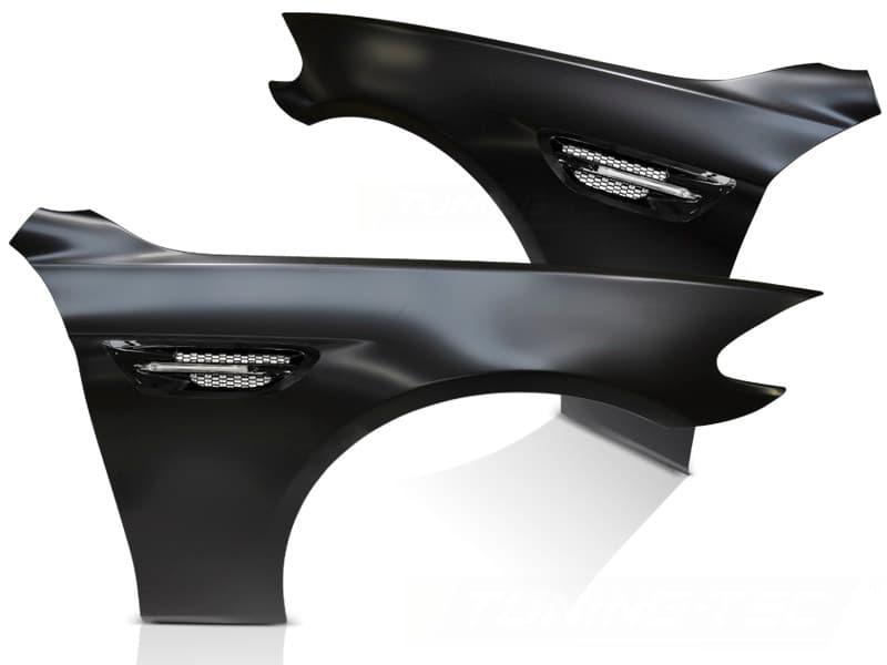 Blatníky BMW 5er F10 F11 10-16 Sport Style s bočným vetraním Black