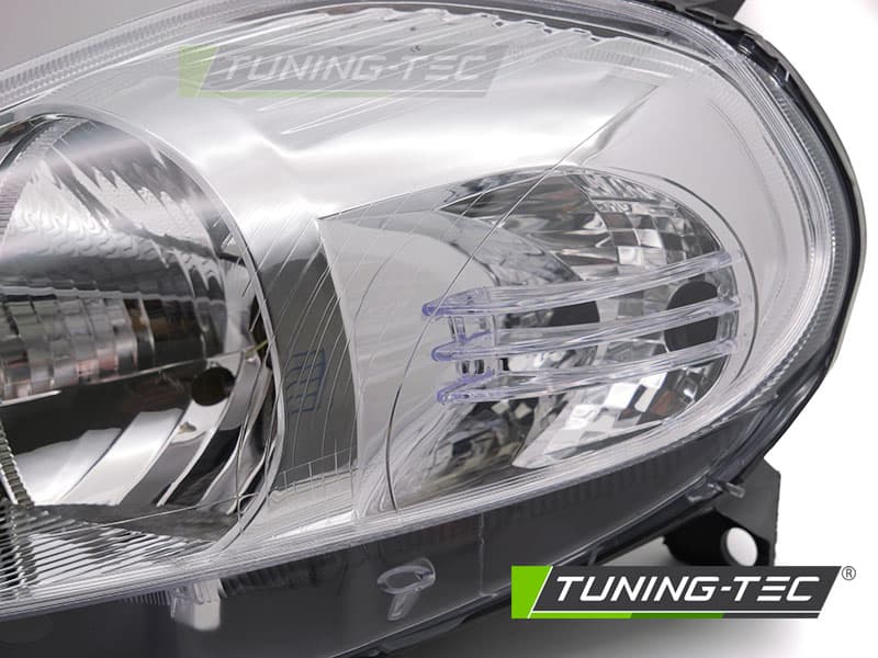 Predné svetlo Fiat Grande Punto 05-08 Chrome ľavé – náhľad 2