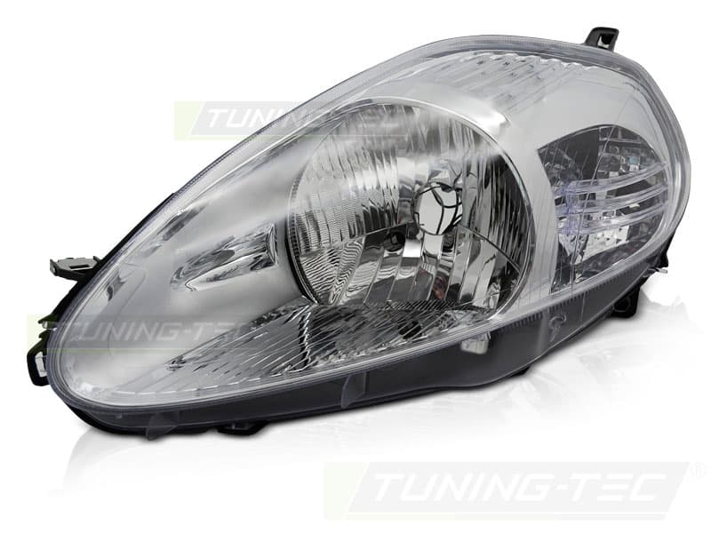 Predné svetlo Fiat Grande Punto 05-08 Chrome ľavé