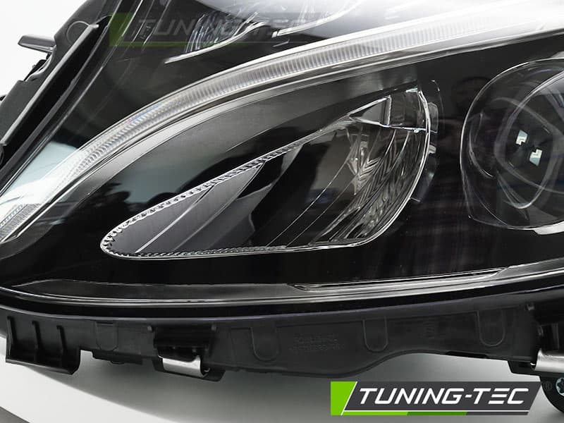 Predné LED svetlo Mercedes C-Class W205 14-18 Black ľavé – náhľad 2