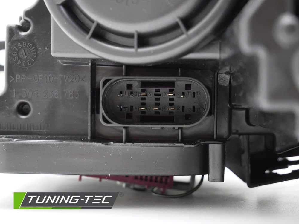 Headlights Mercedes C-Class W204 11-14 Xenon AFS Black – náhľad 3