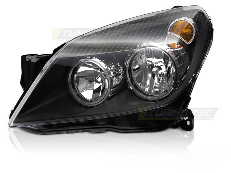 Predné svetlo Opel Astra H 04-10 Black ľavé (TYC)
