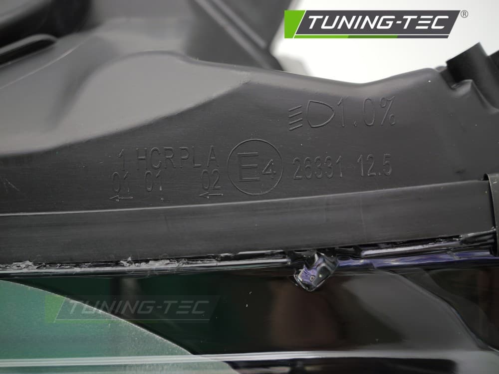 Predné svetlo Renault Captur I 13-17 Black pravé TYC – náhľad 4