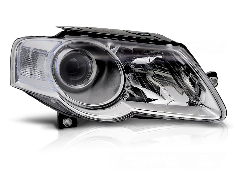 Predné svetlo VW Passat B6 3C 05-10 Chrome pravé