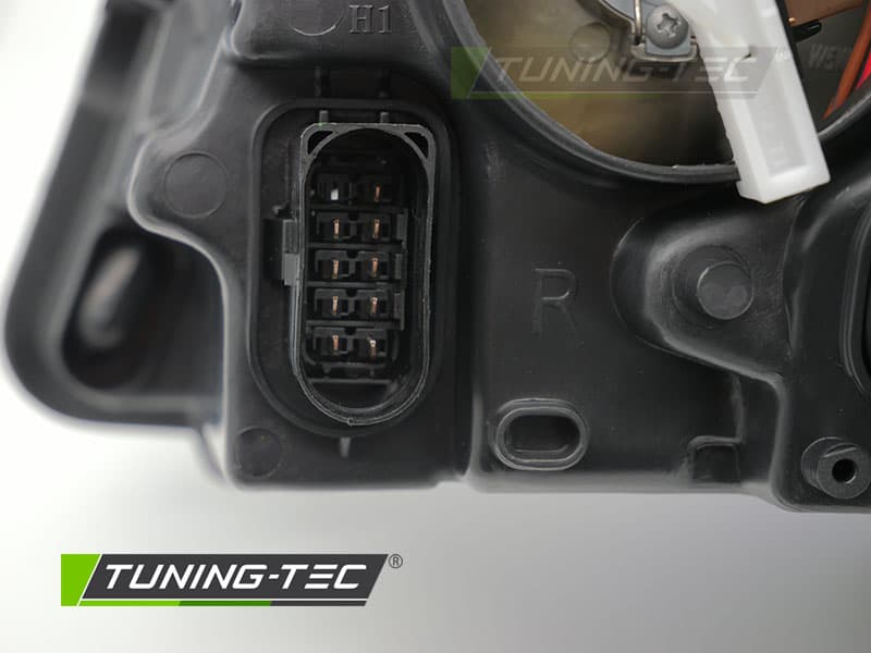 Predné svetlo VW Polo 9N3 05-09 Black ľavé – náhľad 4