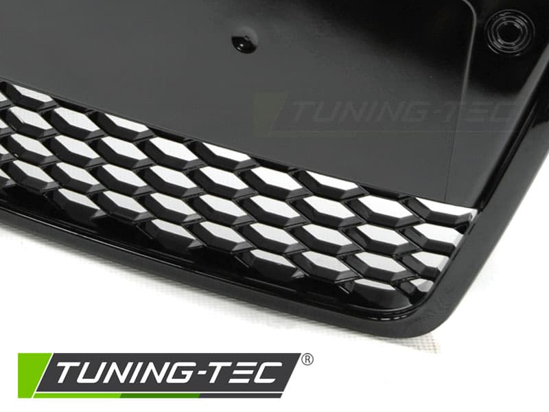 Predná maska Audi A6 C6 04-08 Sport Glossy Black – náhľad 3