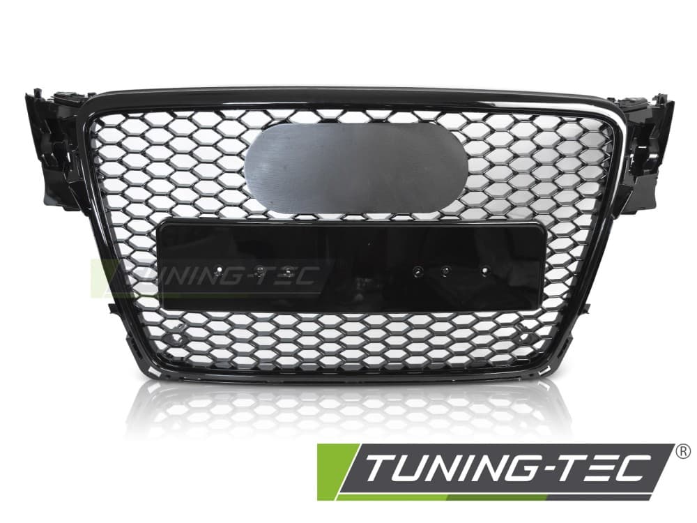 Predná maska Audi A4 B8 08-11 Sport Glossy Black PDC - 96 – náhľad 2