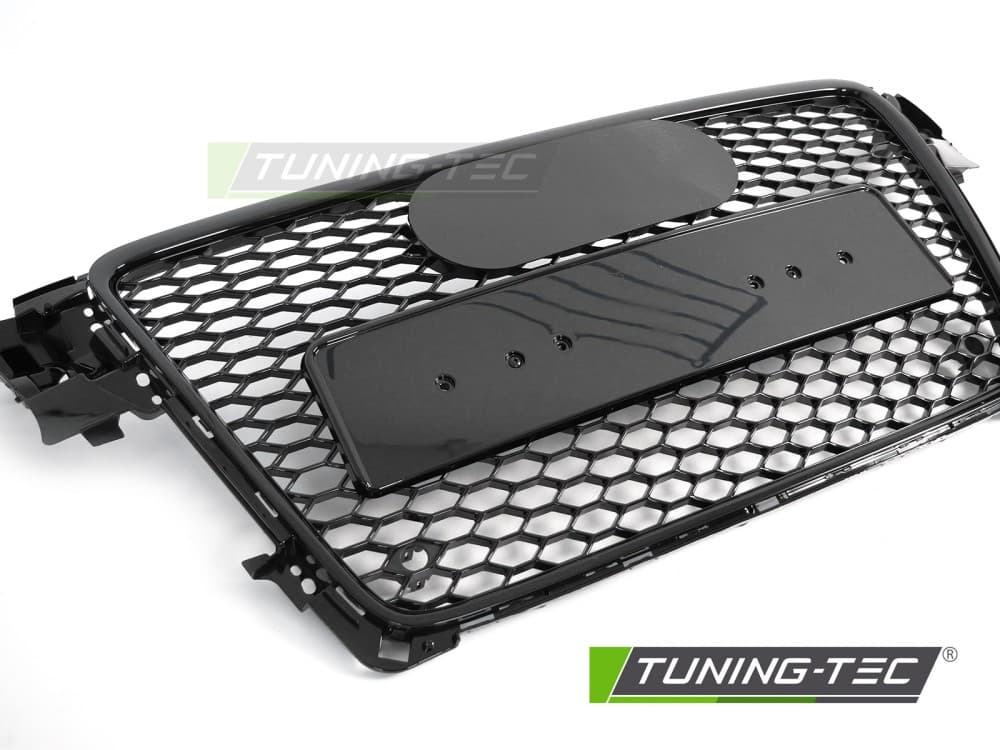Predná maska Audi A4 B8 08-11 Sport Glossy Black PDC - 96 – náhľad 3