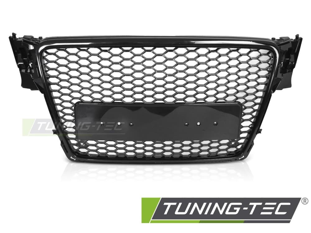 Predná maska Audi A4 B8 08-11 Sport Glossy Black PDC - 97 – náhľad 2