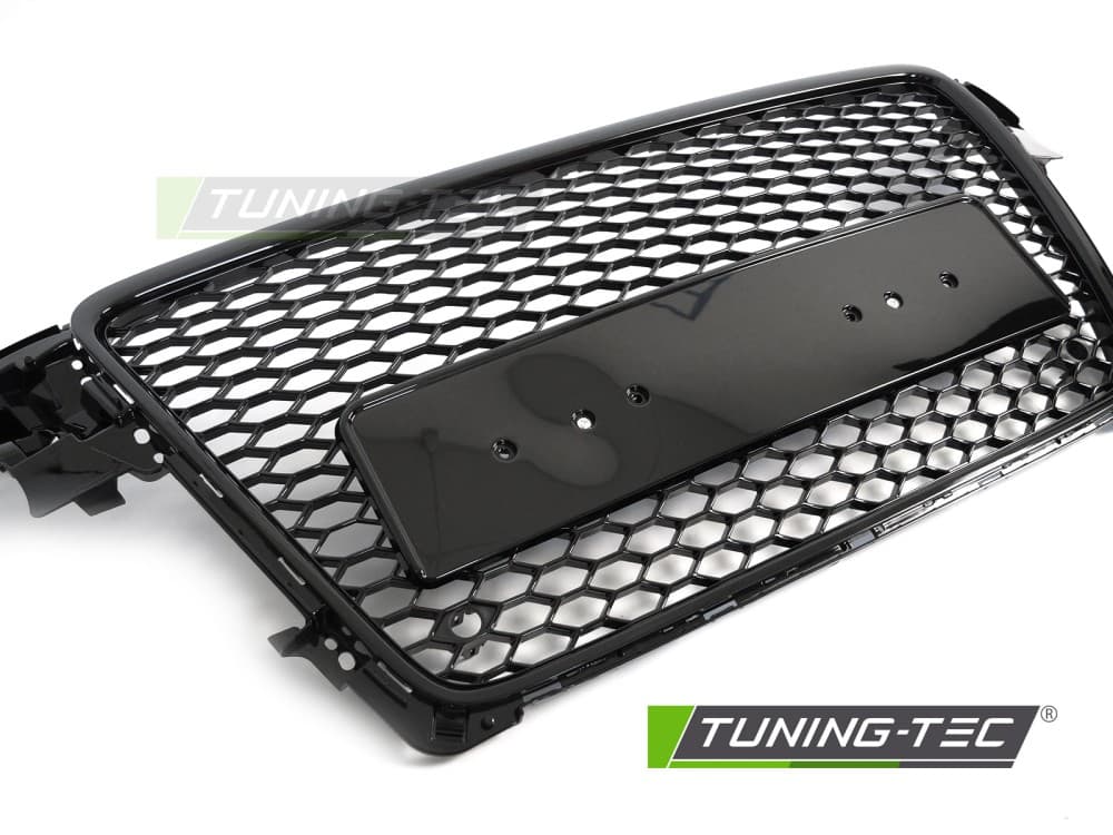 Predná maska Audi A4 B8 08-11 Sport Glossy Black PDC - 97 – náhľad 3