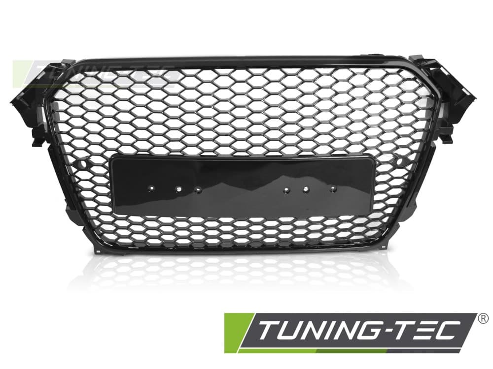 Predná maska Audi A4 B8 12-15 Sport Glossy Black PDC - 99 – náhľad 2