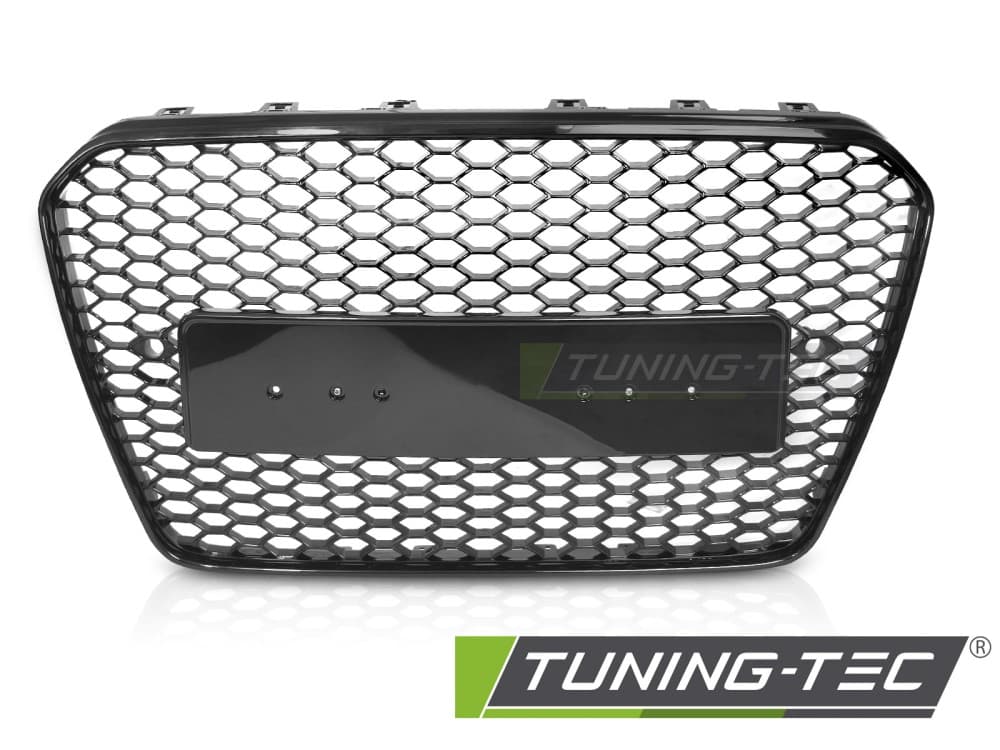 Predná maska Audi A5 8T 8F 11-16 Sport Glossy Black PDC - A7 – náhľad 2