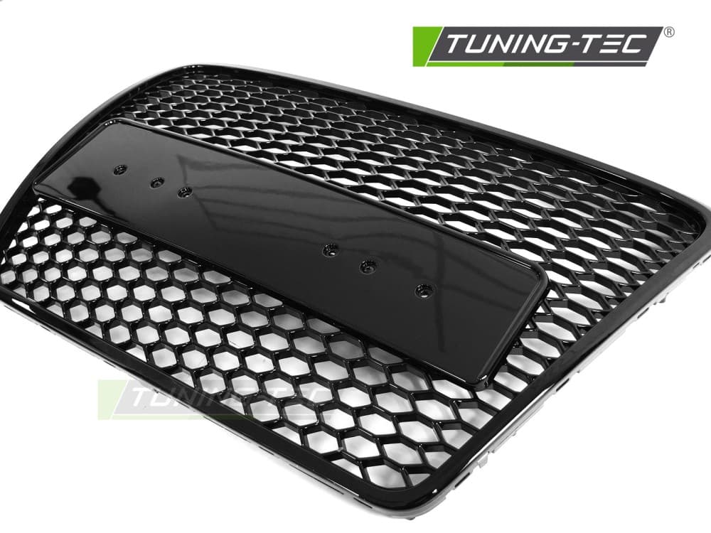 Predná maska Audi A6 C6 04-11 Sport Glossy Black – náhľad 3