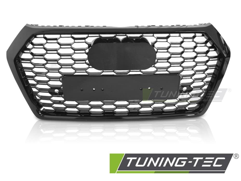 Predná maska Audi Q5 FY 16-20 Sport Style Glossy Black PDC – náhľad 2