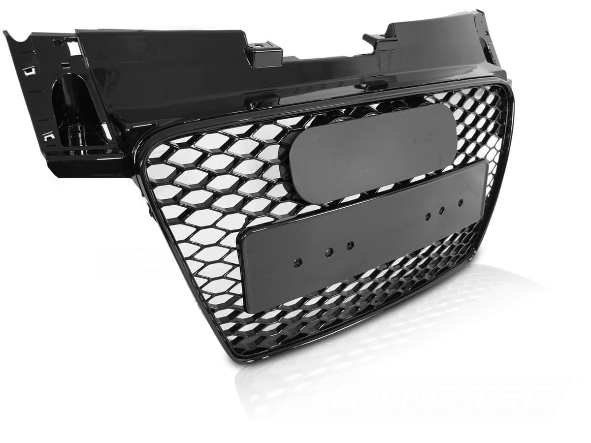 Predná maska Audi TT 8J 06-14 Sport Style Glossy Black - D2