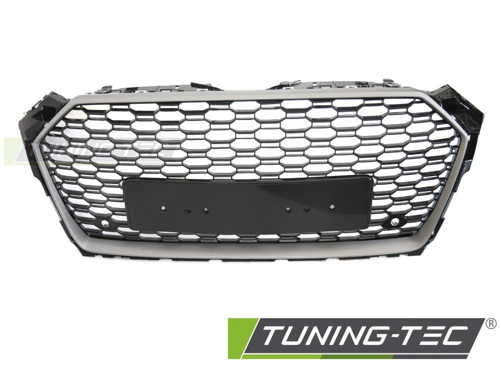 Predná maska Audi A5 F5 16-18 Sport Silver-Black PDC – náhľad 2