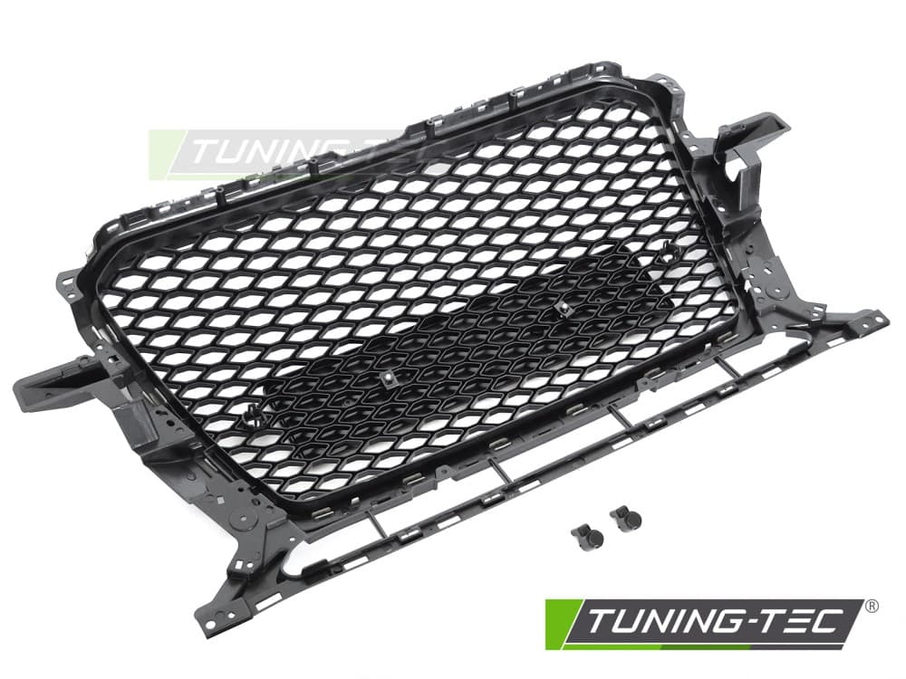 Predná maska Audi Q5 8R 12-16 Sport Style Black Chrome PDC – náhľad 5