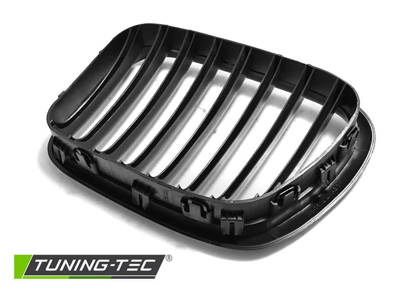 Predná maska BMW X5 E53 99-03 Glossy Black-Black Frame – náhľad 5
