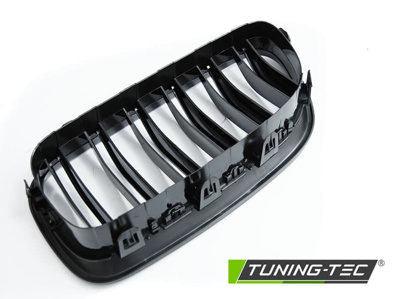 Predná maska BMW 5er F10 / F11 10-16 Sport Glossy Black Double Bar – náhľad 5