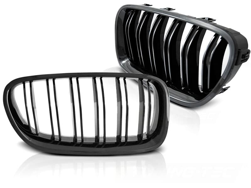 Predná maska BMW 5er F10 / F11 10-16 Sport Glossy Black Double Bar