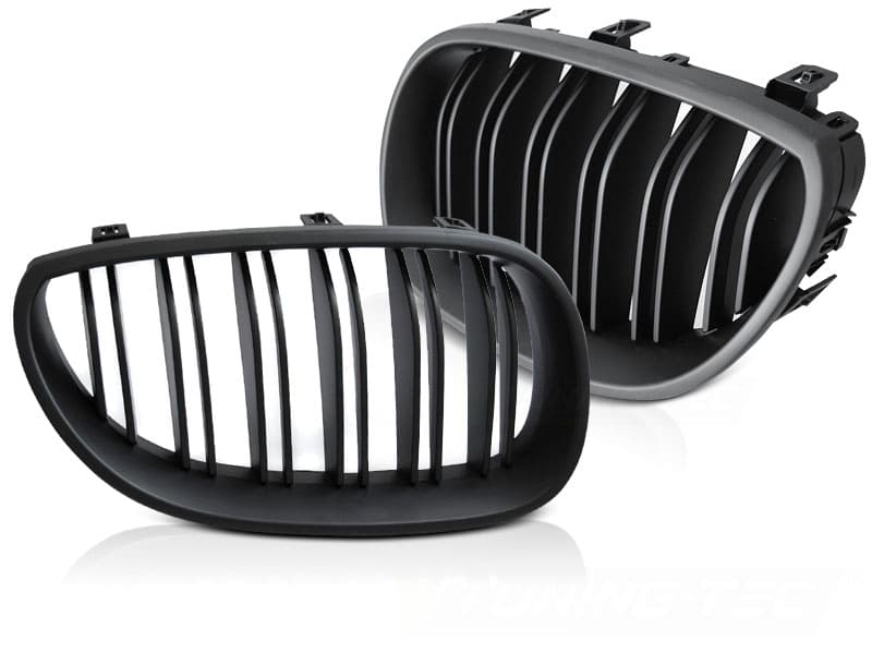 Predná maska BMW E60 / E61 03-10 Sport Double Bar Matt Black