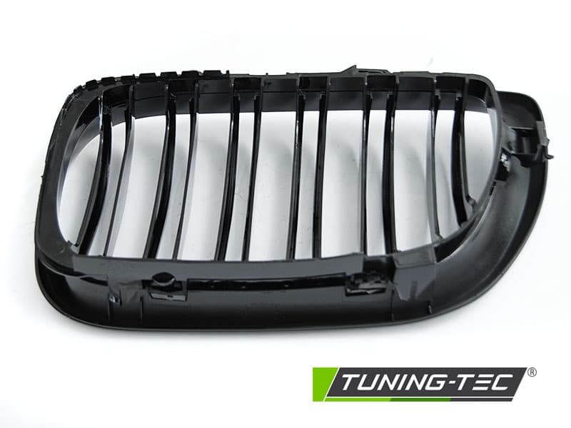 Predná maska BMW E46 01-05 Sport Glossy Black Double Bar – náhľad 5