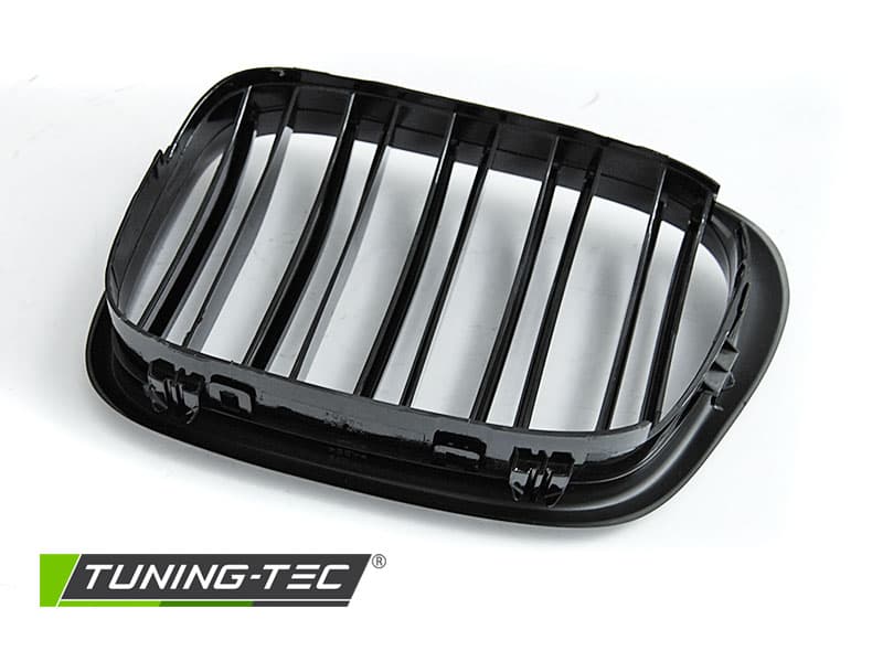 Predná maska BMW E39 95-03 Sport Glossy Black Double Bar – náhľad 5