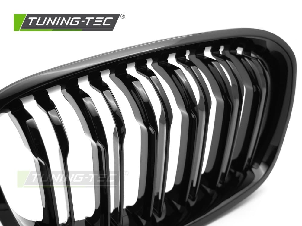 Predná maska BMW F20 / F21 11-14 Sport Glossy Black Double Bar – náhľad 3