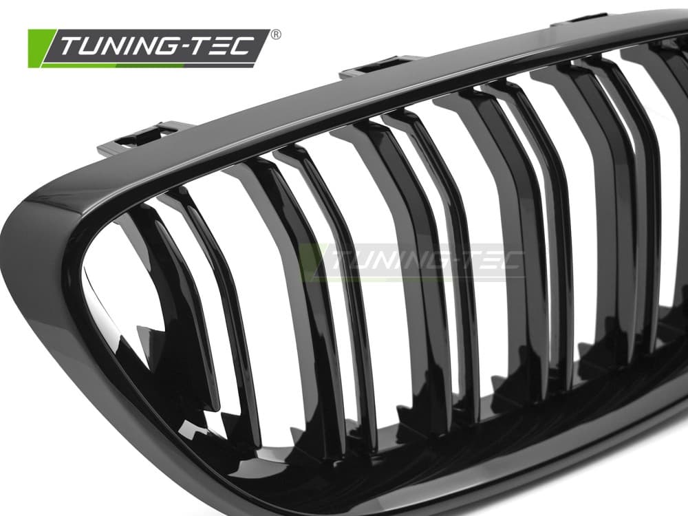 Predná maska BMW F22 / F23 13-21 Sport Glossy Black Double Bar – náhľad 3