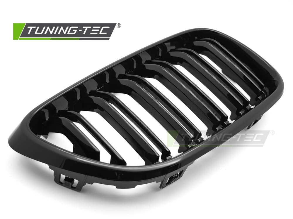 Predná maska BMW F22 / F23 13-21 Sport Glossy Black Double Bar – náhľad 4