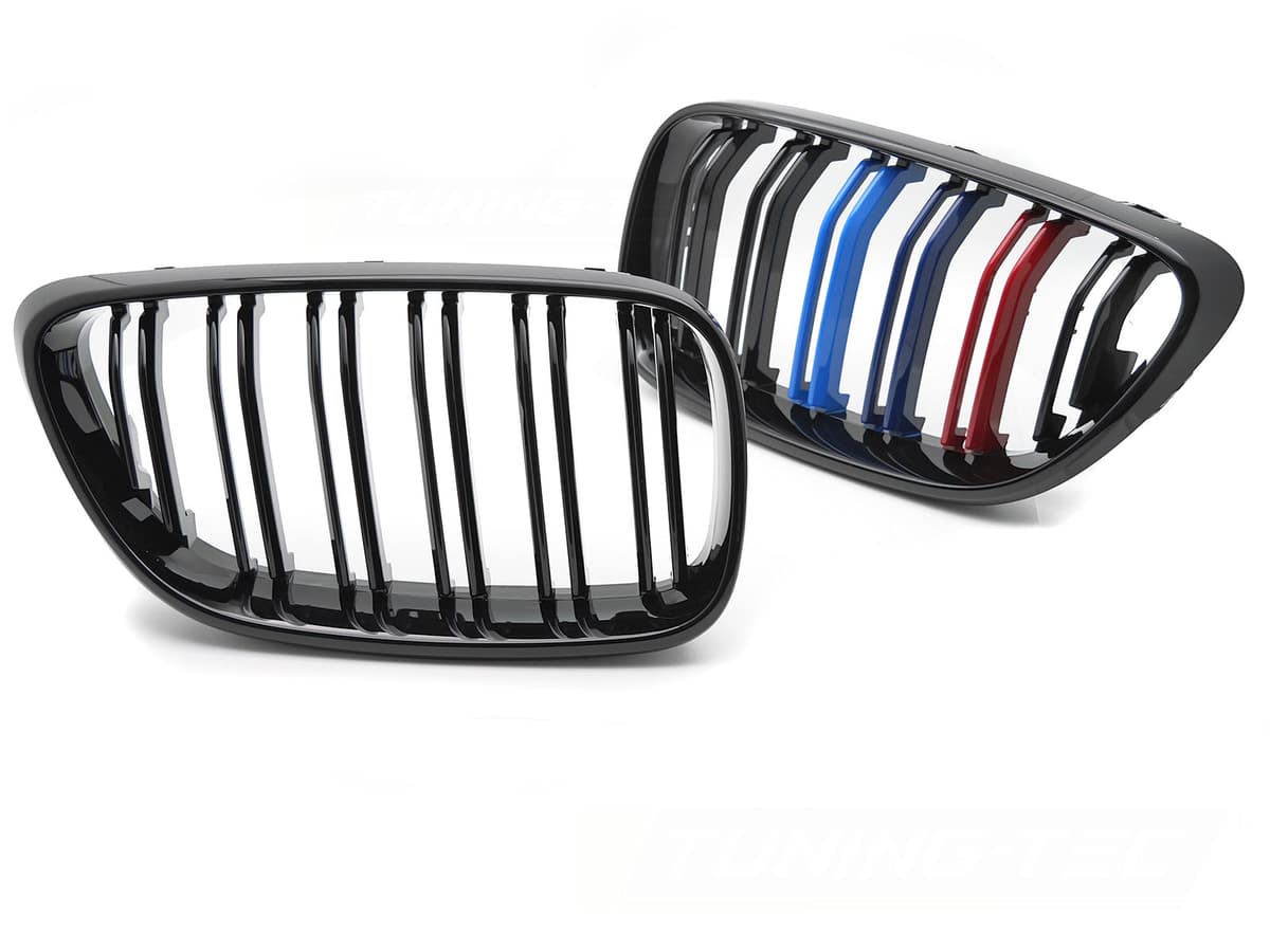 Predná maska BMW F22 / F23 13-21 Sport Black Tri-Colour Double Bar