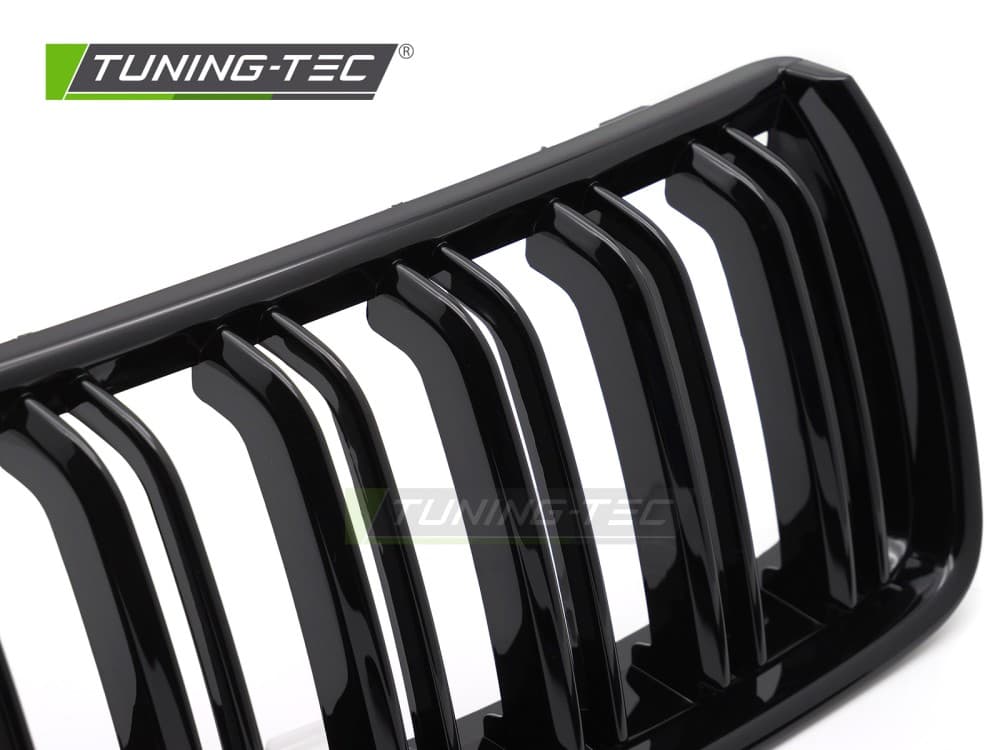 Predná maska BMW E90 / E91 05-08 Sport Glossy Black Double Bar – náhľad 4