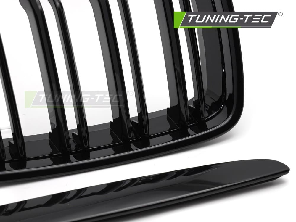 Predná maska BMW E90 / E91 05-08 Sport Glossy Black Double Bar – náhľad 5