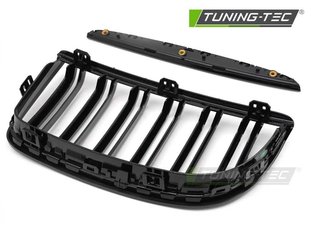 Predná maska BMW E90 / E91 05-08 Sport Glossy Black Double Bar – náhľad 6