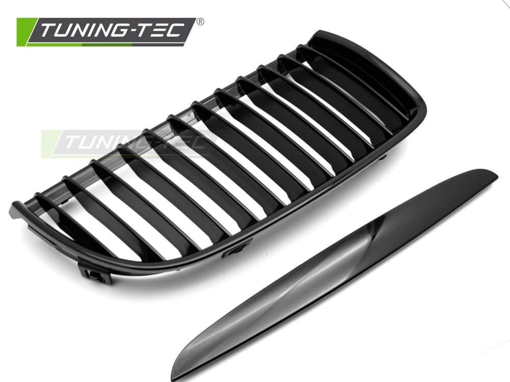 Predná maska BMW E90 / E91 05-08 Glossy Black - H4 – náhľad 4