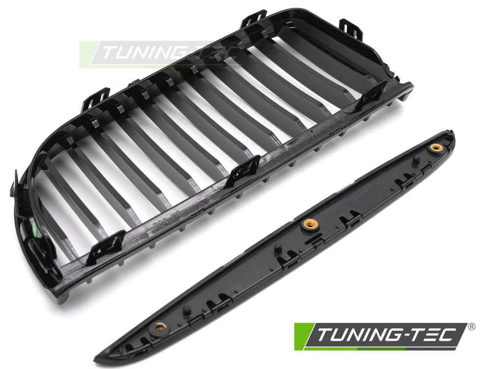 Predná maska BMW E90 / E91 05-08 Glossy Black - H4 – náhľad 5