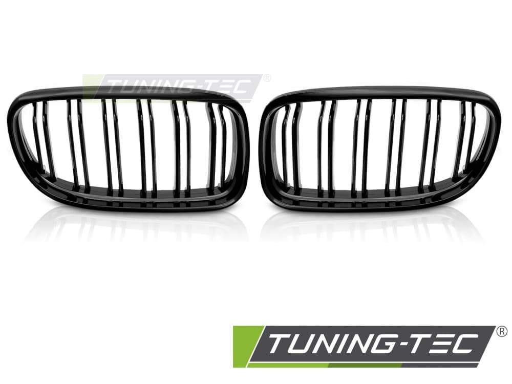 Predná maska BMW E90 / E91 LCI 09-11 Sport Double Bar Glossy Black – náhľad 3