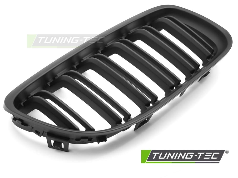 Predná maska BMW E90 / E91 LCI 09-11 Double Bar Matt Black – náhľad 4