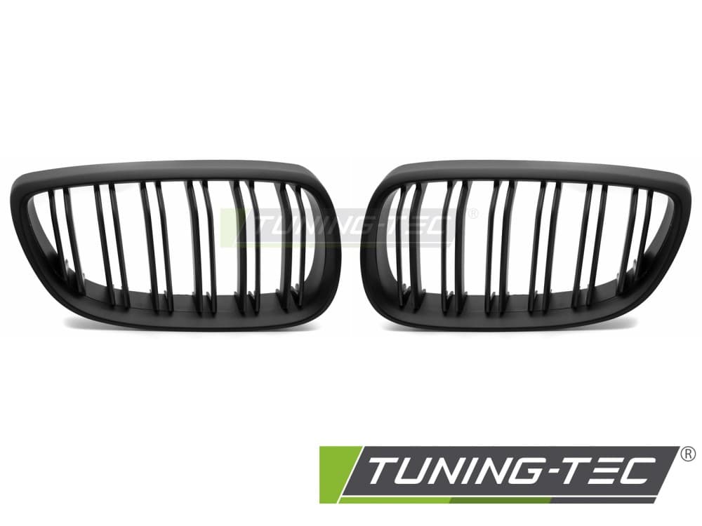 Predná maska BMW E92 / E93 06-10 Sport Matt Black Double Bar – náhľad 2