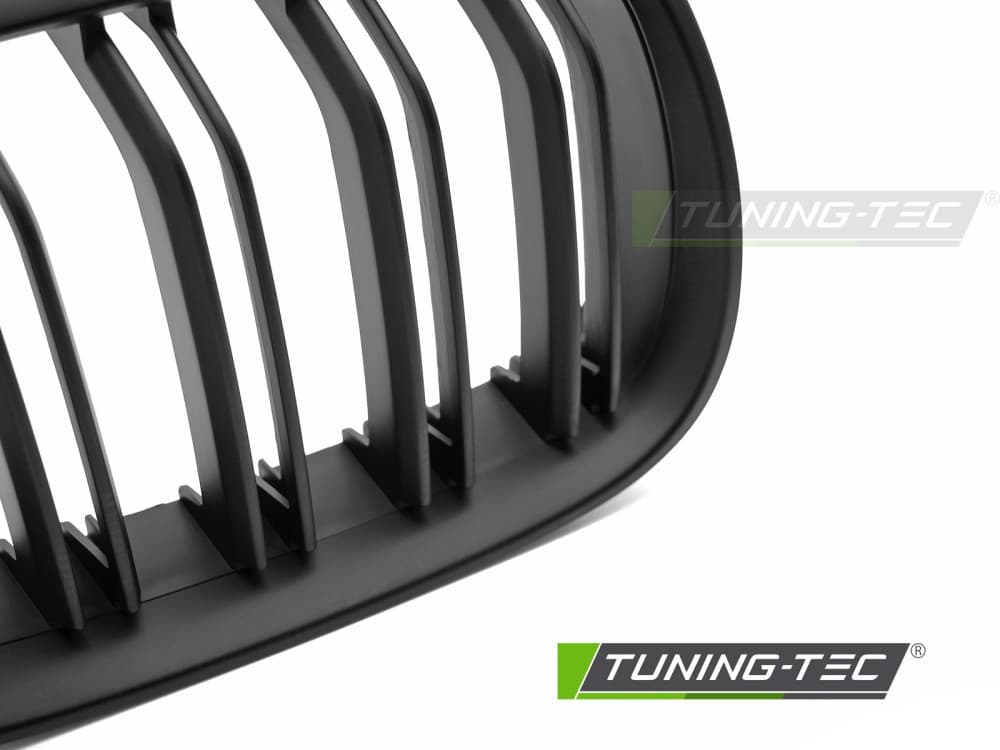 Predná maska BMW E92 / E93 06-10 Sport Matt Black Double Bar – náhľad 3