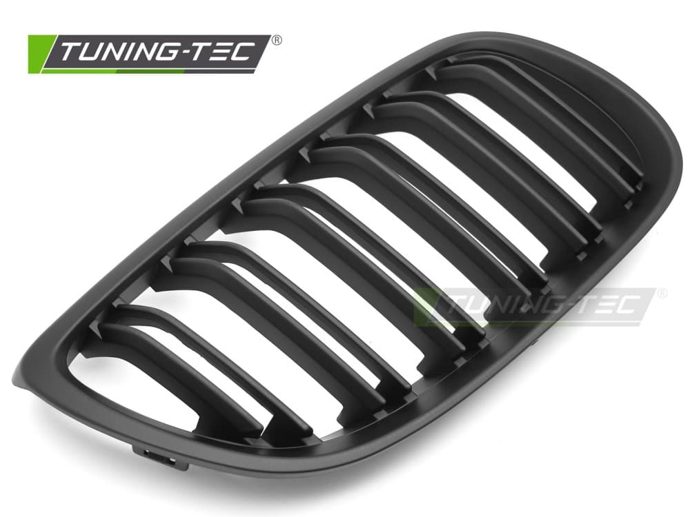 Predná maska BMW E92 / E93 06-10 Sport Matt Black Double Bar – náhľad 4