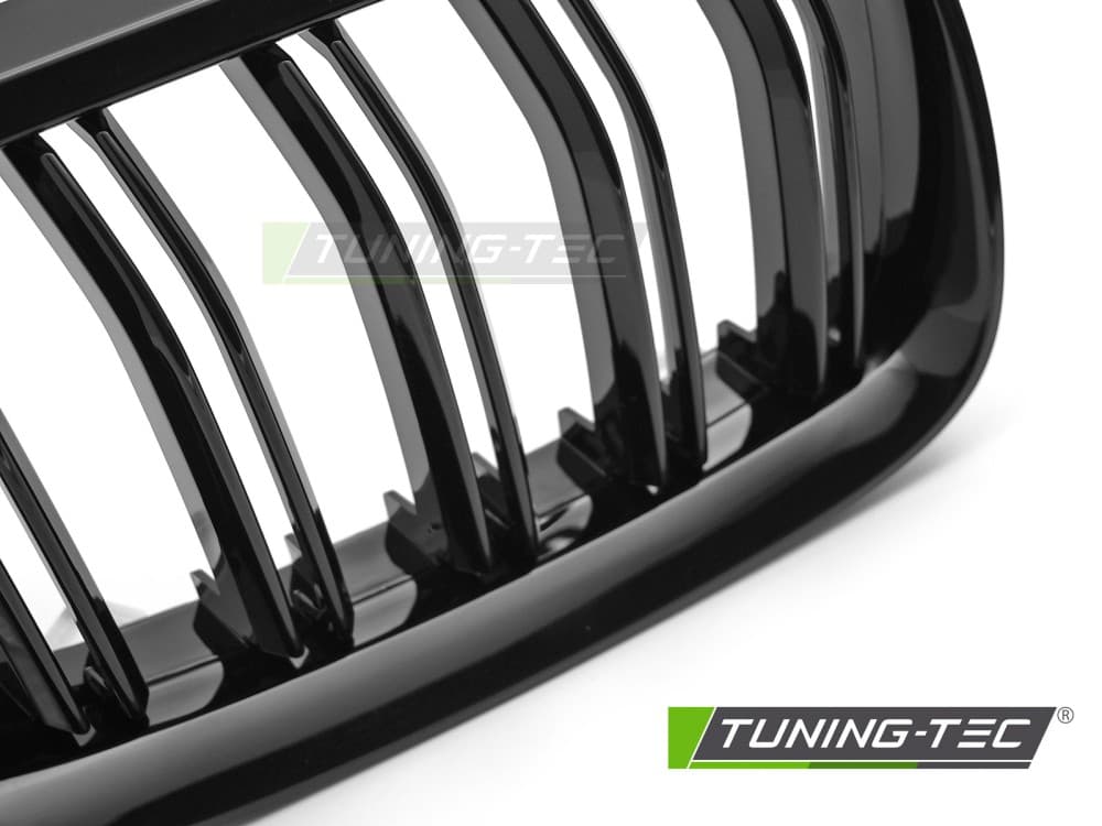 Predná maska BMW E92 / E93 LCI 10-13 Sport Glossy Black Double Bar – náhľad 3